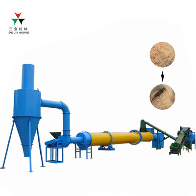 Qualität  Sustainable Biomass Flour Pellet Flour Wood Alfalfa Air Circulation Wet Drying Processing Pipe Drying Stove Ce Approved Professional Sawdust Dryer Machine usine